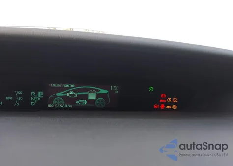 2011 Toyota Prius Two from USA, damaged, VIN JTDKN3DU4B5369121